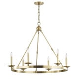 Allendale 6 Light Oversized Chandelier by Hudson Valley - 3206