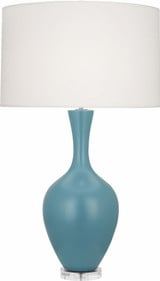 Audrey 1 Light Table Lamp 33.5 x 8.5 Inches by Robert Abbey - M80