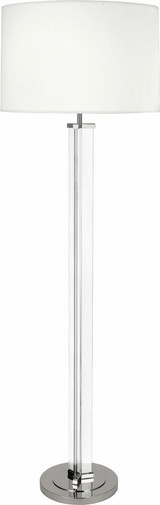 Fineas 1 Light Floor Lamp 11 Inches and 65.375 Inches Tall by Robert Abbey - 473