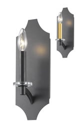 Zander 1 Light Candle Style Wall Sconce by Z Lite - 6008-1S