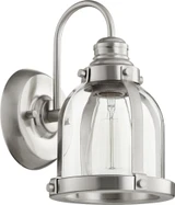 Banded Dome 1 Light Wall Sconce by Quorum - 586-1