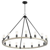 Paxton 16 Light Oversized Chandelier by Quorum - 64-16