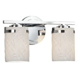 Limoges Atlas 2 Light Banl Vanity Light by Justice Design - POR-8452-10-BANL