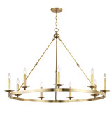 Allendale 9 Light Oversized Chandelier by Hudson Valley - 3209