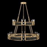 Mirage 24 Light Oversized Round Chandelier by Fine Art - 100036
