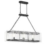 Genry 3 Light Nature Inspired Linear Chandelier by Savoy House - 1-8203-3