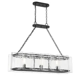 Genry 3 Light Nature Inspired Linear Chandelier by Savoy House - 1-8203-3