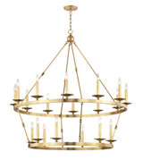 Allendale 20 Light Oversized Chandelier by Hudson Valley - 3247