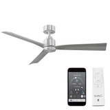 Clean 3 Blade Ceiling Fan 13.75 Inches Tall and 52 Inches Wide by WAC  - F-003