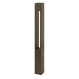 Atlantis 1 Light Square Large Bollard 3 x 30 Inches by Hinkley  - 15602