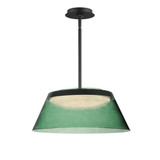 Jensen 28W 1 LED Pendant 7.5 Inch Tall and 18 Inch Wide by ET2 - E22088