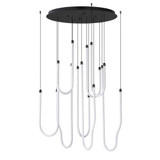 Soleil 8 LED Pendant 33.25 Inch Tall and 35.5 Inch Wide by ET2 - E24988