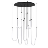 Soleil 8 LED Pendant 33.25 Inch Tall and 35.5 Inch Wide by ET2 - E24988