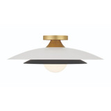 Welsh 10W 1 LED Flush Mount 7 Inch Tall and 18 Inch Wide by Eurofase - 46815