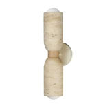 Pompeii 2 Light Wall Sconce 19.5 Inch Tall and 5 Inch Wide by Maxim - 10622