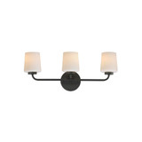 Durham 3 Light Bath Vanity 9.25 Inch Tall and 23 Inch Wide by Maxim - 12693