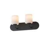 Durham 2 Light Bath Vanity 8 Inch Tall and 18 Inch Wide by Maxim - 12892