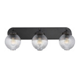 Kasbah 3 Light Bath Vanity 9.5 Inch Tall and 25.5 Inch Wide by Maxim - 15193