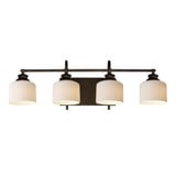 Bisque 4 Light Bath Vanity 10 Inch Tall and 32 Inch Wide by Maxim - 21494