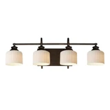 Bisque 4 Light Bath Vanity 10 Inch Tall and 32 Inch Wide by Maxim - 21494