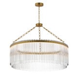 Jolie 40W 1 LED Chandelier 31.25 Inch Tall and 34 Inch Wide by Maxim - 38423