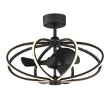 Solstice 7.5W 8 LED Fandelight 23.75 Inch Tall and 33.5 Inch Wide by Maxim - 61005