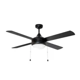 Quattro Ceiling Fan with Light Kit 15 Inch Tall and 52 Inch Wide by Maxim - 88794