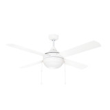Quattro Ceiling Fan with Light Kit 15 Inch Tall and 52 Inch Wide by Maxim - 88794