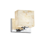 Alabaster Rocks Era 1 Light Rectangular Wall Sconce by Justice Design - ALR-8447-55