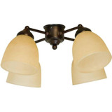 Accessory 36W 4 LED Universal Fan Light Kit 19.25 Inches Wide by Craftmade - LK400-1925