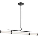 Riven 45W 1 LED Linear Chandelier 9.5 Inch Tall and 8 Inch Wide by Kichler - 52754