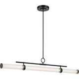 Riven 45W 1 LED Linear Chandelier 9.5 Inch Tall and 8 Inch Wide by Kichler - 52754