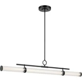 Riven 45W 1 LED Linear Chandelier 9.5 Inch Tall and 8 Inch Wide by Kichler - 52754