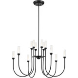 Moraine 55W 12 LED XLarge Chandelier 27.5 Inch and 40 Inch Wide by Kichler - 52759