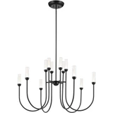 Moraine 55W 12 LED XLarge Chandelier 27.5 Inch and 40 Inch Wide by Kichler - 52759