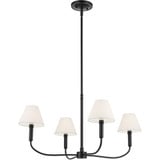 Eadie 4 Light Medium Chandelier 15 Inch Tall and 30.75 Inch Wide by Kichler - 52766