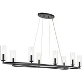 Harpin 8 Light Oval Chandelier 8.75 Inch Tall X 16.25 Inch Wide by Kichler - 52772