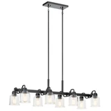 Aivian 8 Light Small Linear Chandelier by Kichler - 52400-13251775