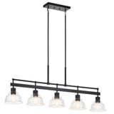 Eastmont 5 Light Industrial Linear Chandelier by Kichler - 52404