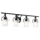 Everett 4 Light Bath Vanity 9.5 x 34.25 Inches by Kichler - 55080