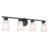 Stamos 4 Light Bath Vanity In Soft Modern Style 8 Inches Tall by Kichler - 55122