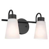 Erma 2 Light Bath Vanity 8.5 Inch Tall by Kichler - 55125