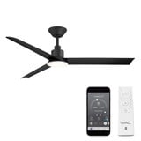 Flair 3 Blade Ceiling Fan with Light Kit 14.7 Inch X 56 Inch Wide by WAC - F-103L