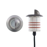 4.1W 1 LED Round Scoop Top Inground Indicator Light 4.13 Inch Tall by WAC - 2131
