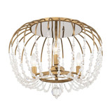 Voliere 3 Light 18.25 Inch Wide Semi Flush Mount by Varaluz - 343S03