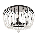 Voliere 3 Light 18.25 Inch Wide Semi Flush Mount by Varaluz - 343S03