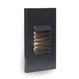 3.5W 1 LED Vertical Louvered Step and Wall Light by WAC - WL-LED220