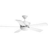 Harranvale Wide Ceiling Fan 1 Light Handheld Remote 54 Inch W by Progress - P2540