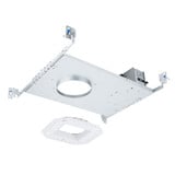 FQ 13W LED Non IC Square Trimless Remodel Housing Kit by WAC - R4FSFL
