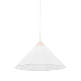 Gloria 1 Light Pendant 13.25 Inches Tall and 20 Inches Wide by Mitzi - H554701S